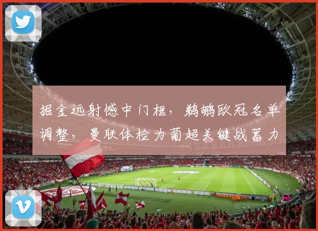 掘金远射憾中门框,鹈鹕欧冠名单调整,曼联体检为葡超关键 - MK体育官方网站